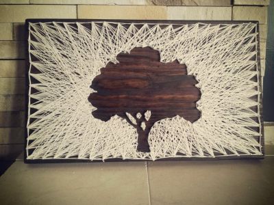 Картины на дереве в стиле лофт