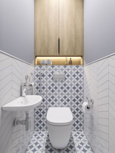 Дизайн ванной и туалета раздельно