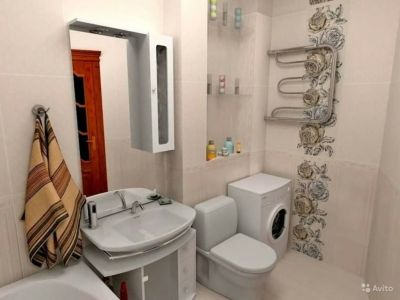 Дизайн ванны в хрущевке с туалетом