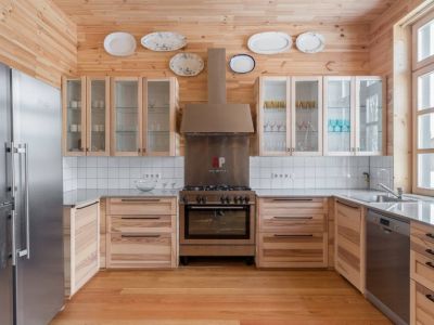 Кухня в каркасном доме дизайн