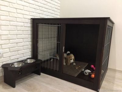 Большая клетка для собаки в квартиру