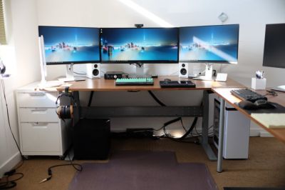 Компьютерный стол под два монитора