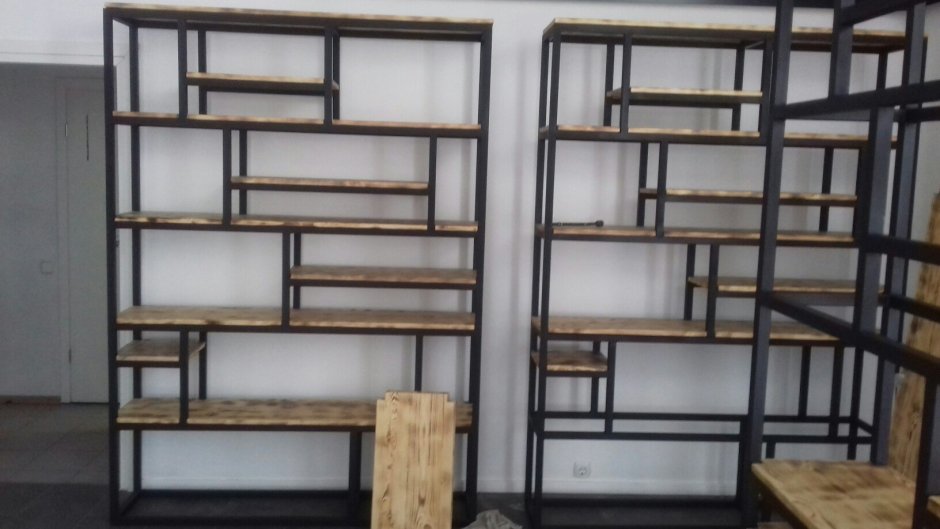 Стеллаж лофт + Сканди