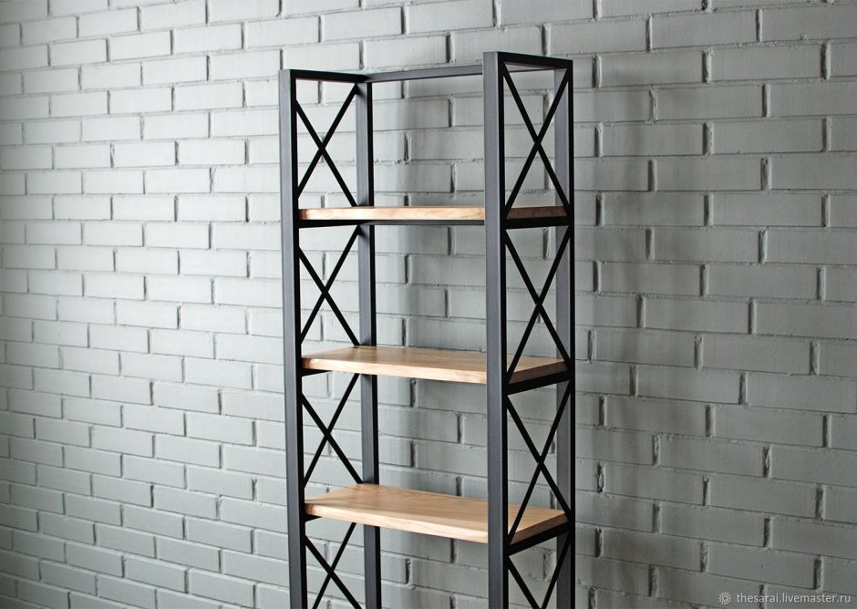 Стеллаж икеа черный металлический