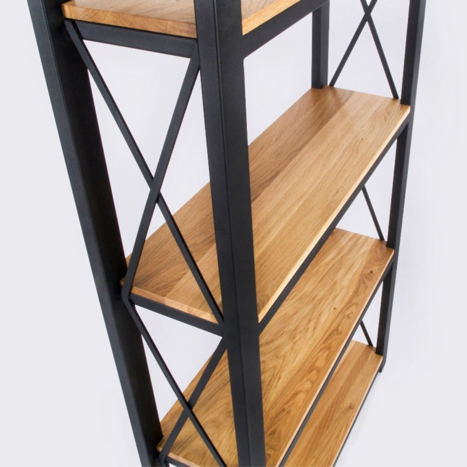 Книжный стеллаж лофт Индастриал