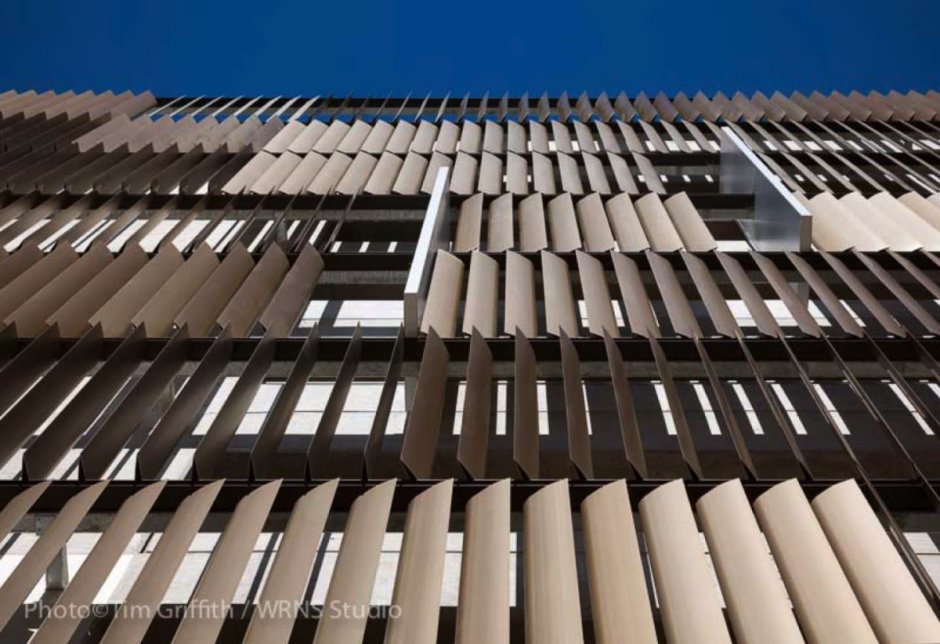 Декоративные ламели фасадные алюминиевые СИАЛ