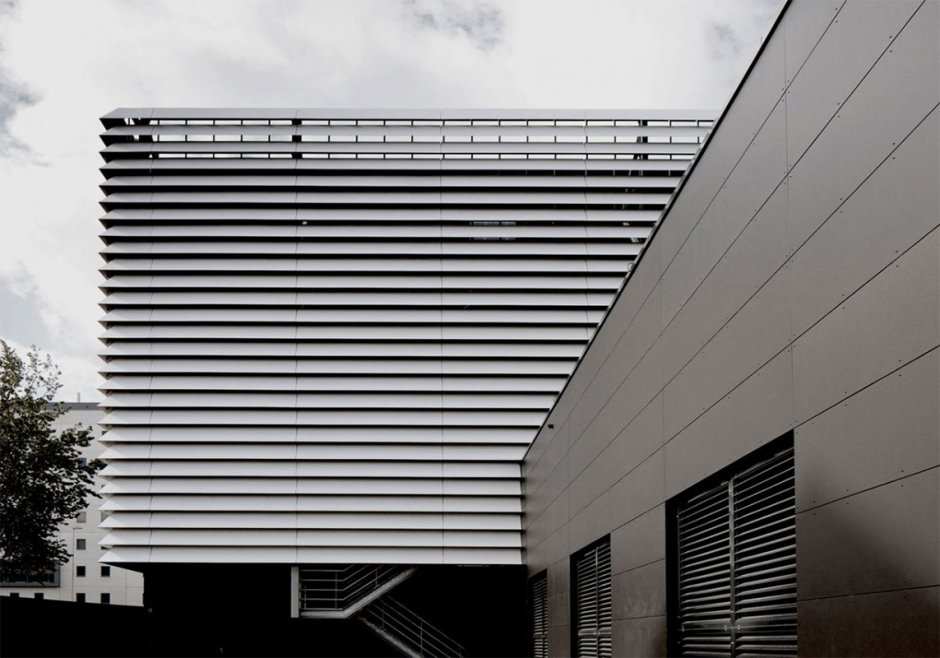 Фасадные ламели Алютех