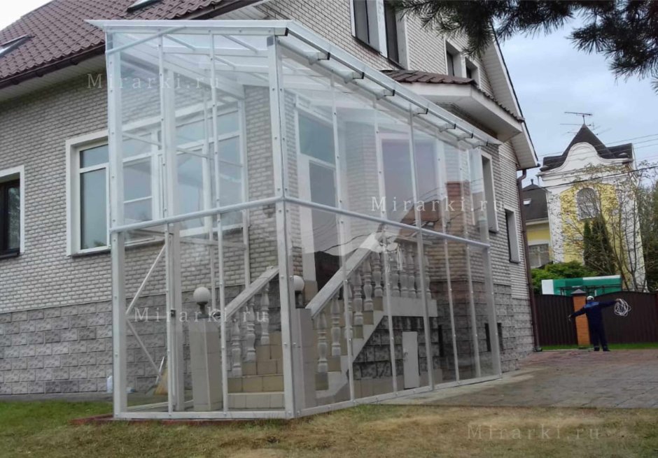 Тамбур из поликарбоната