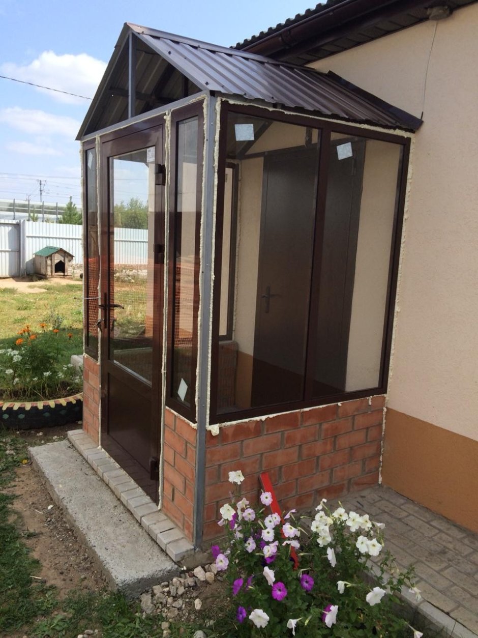 Тамбур из поликарбоната