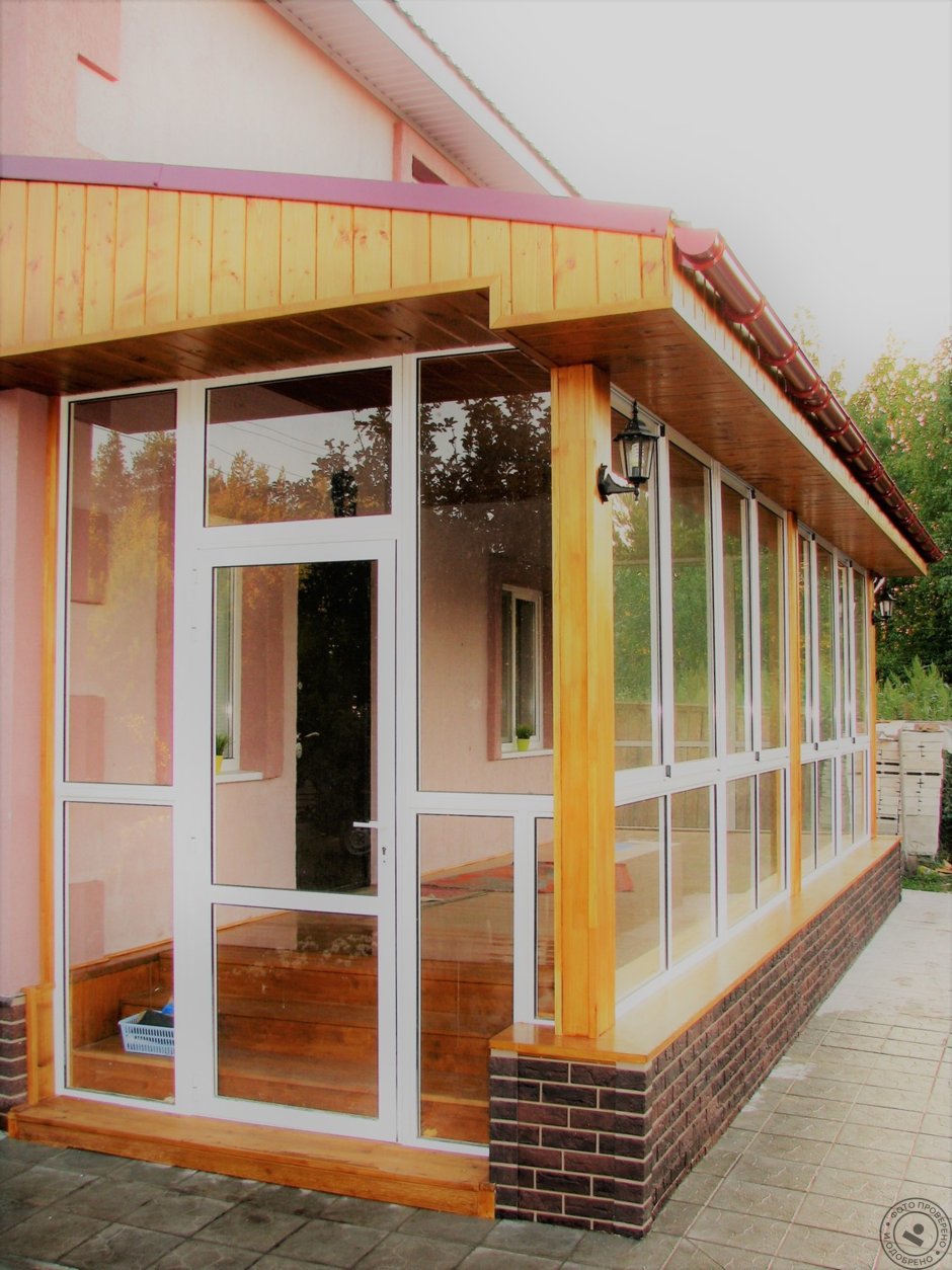 Застекленная веранда