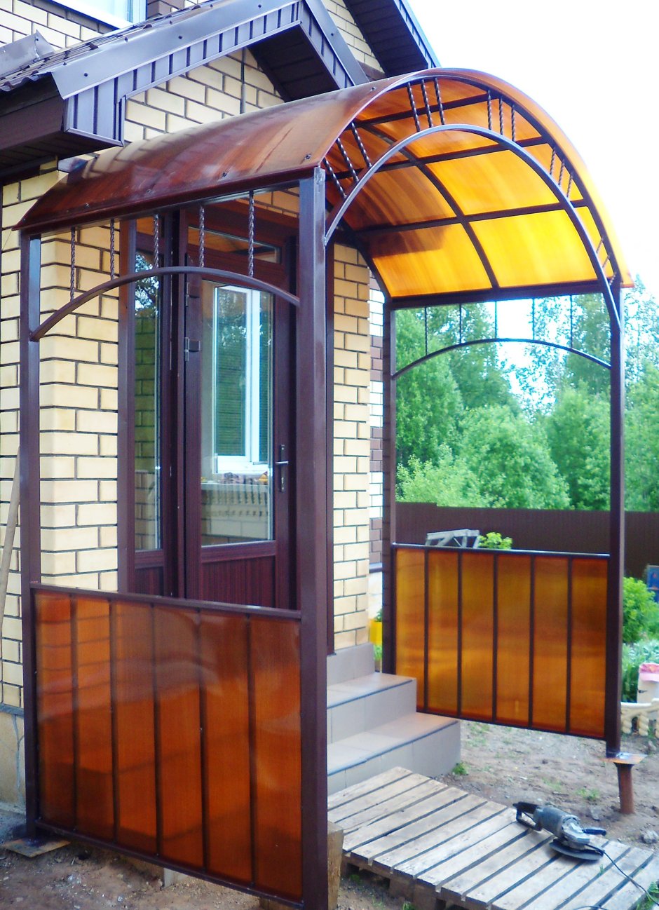 Крыльцо поликарбонат