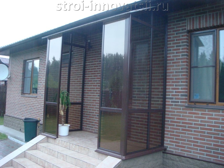 Угловой навес