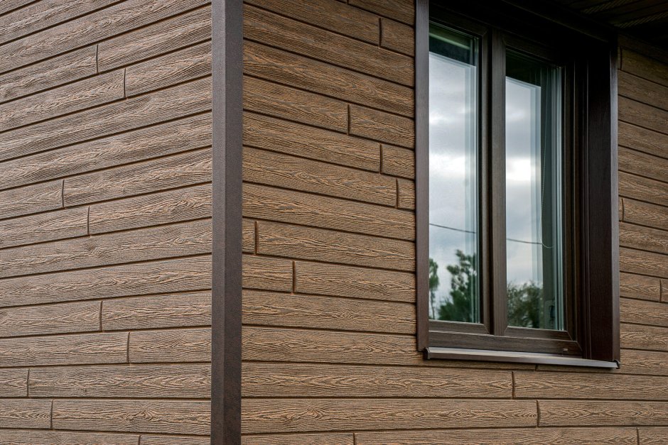 Сайдинг Хокла лиственница медовая