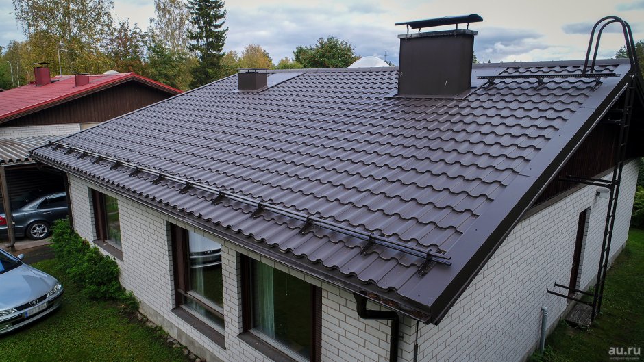 Фасад короед одноэтажный дом