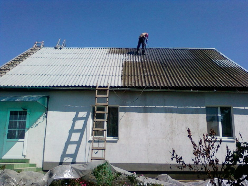 Плоский шифер для фасада