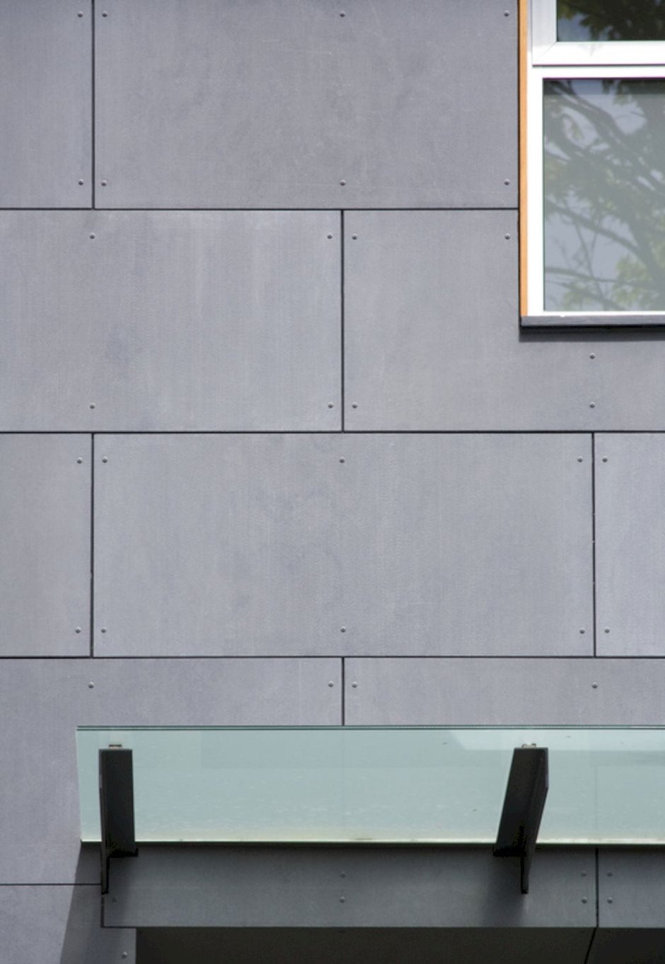 Фасад из ЦСП тамак