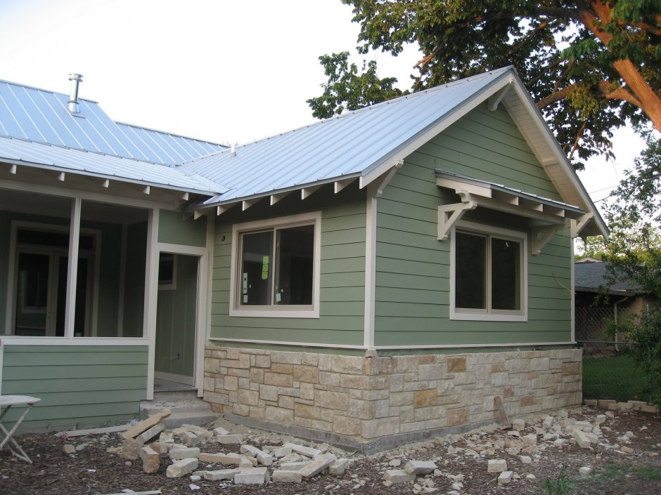 Фальцевая кровля дом барнхаус