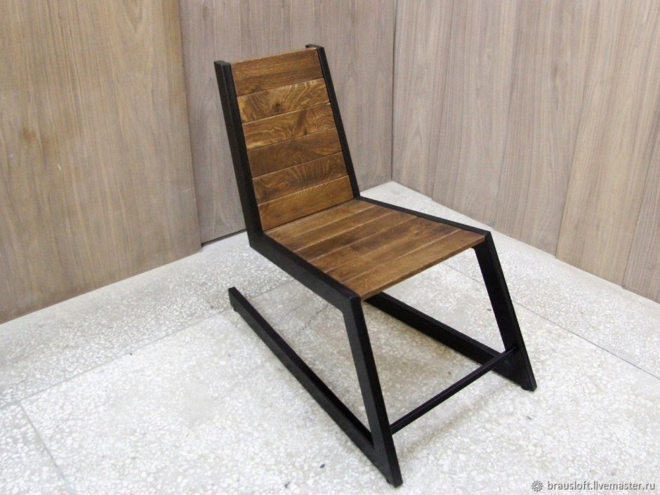 Кресло из металла в стиле лофт