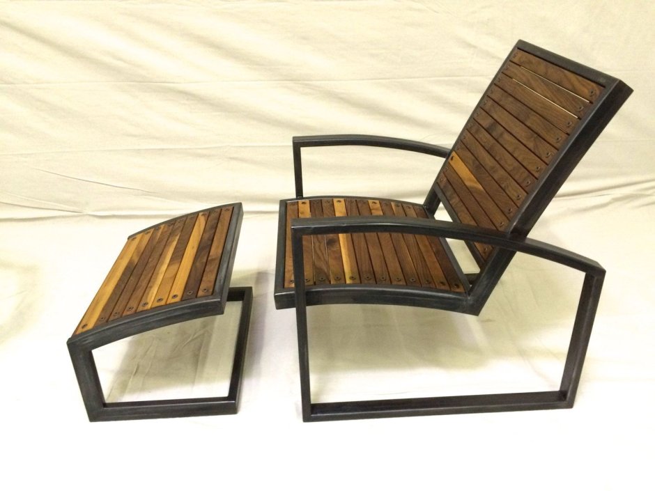 Кресло лежак в стиле лофт