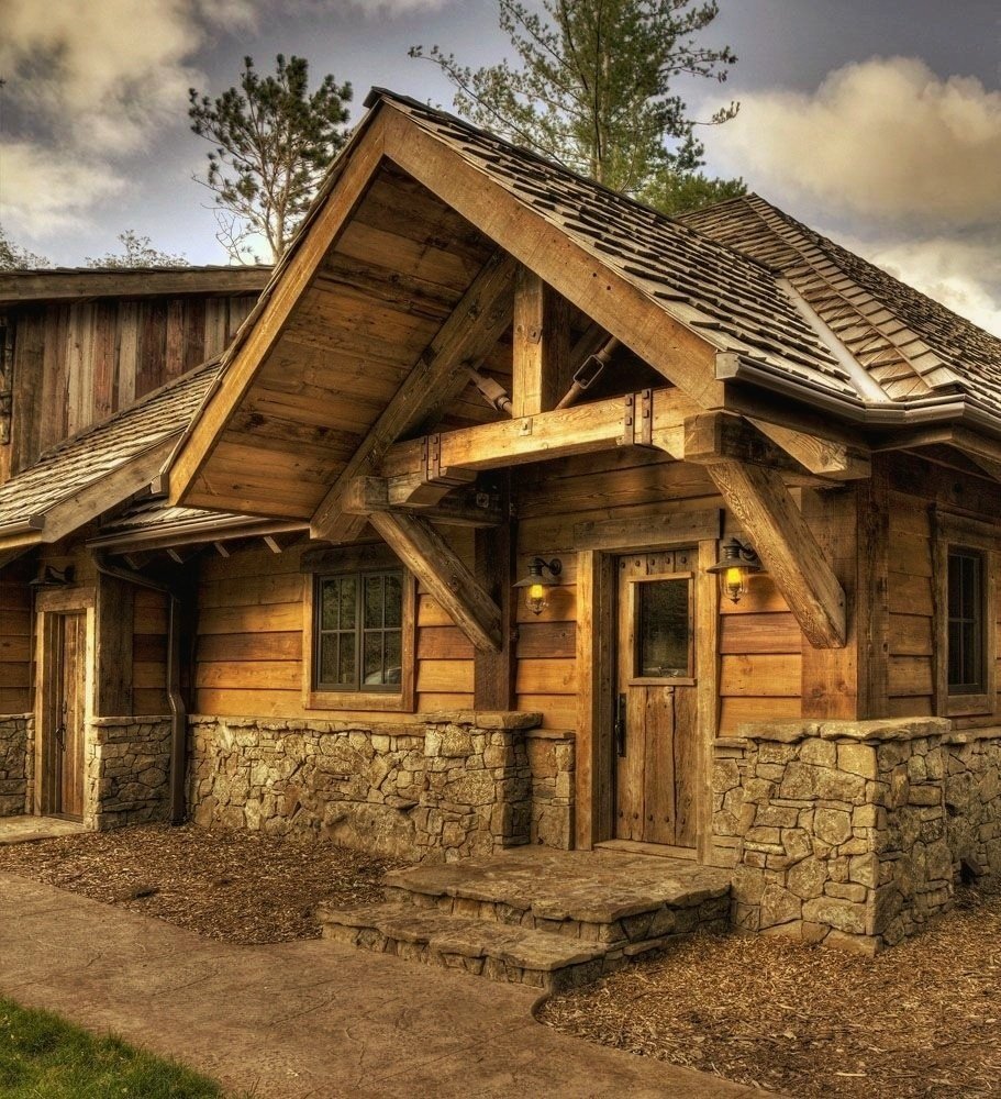 Фасады Шале Тимбер-фрейм