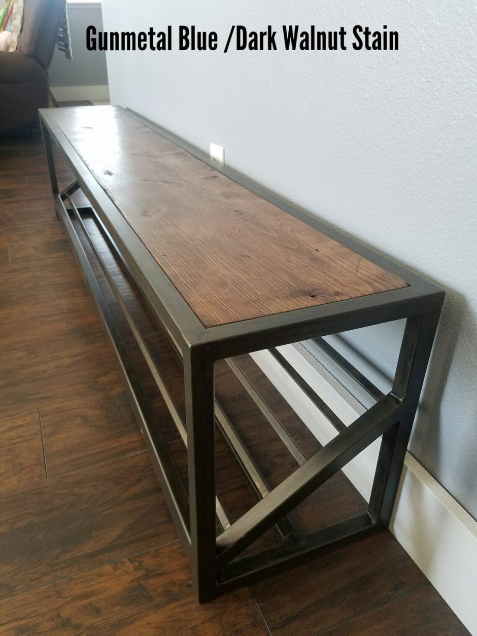 Мягкие скамейки в стиле лофт