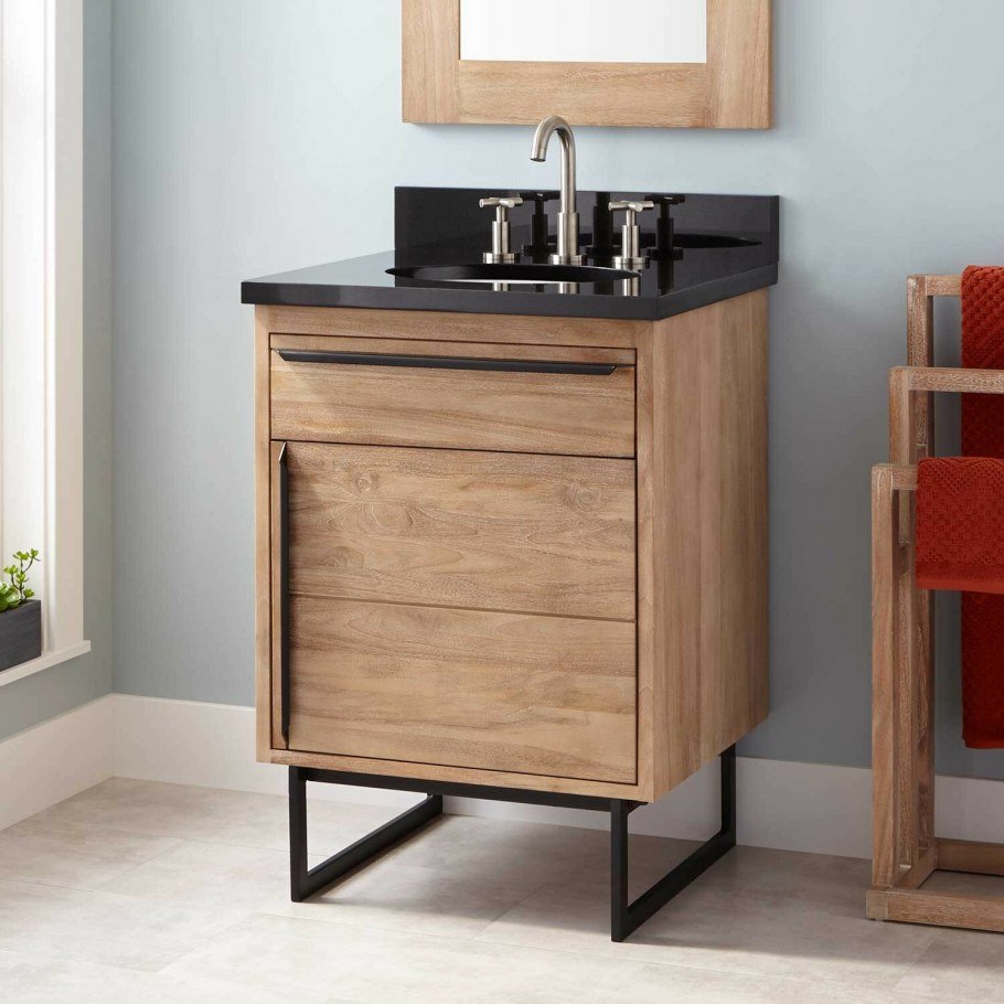 Тумба под раковину в стиле лофт