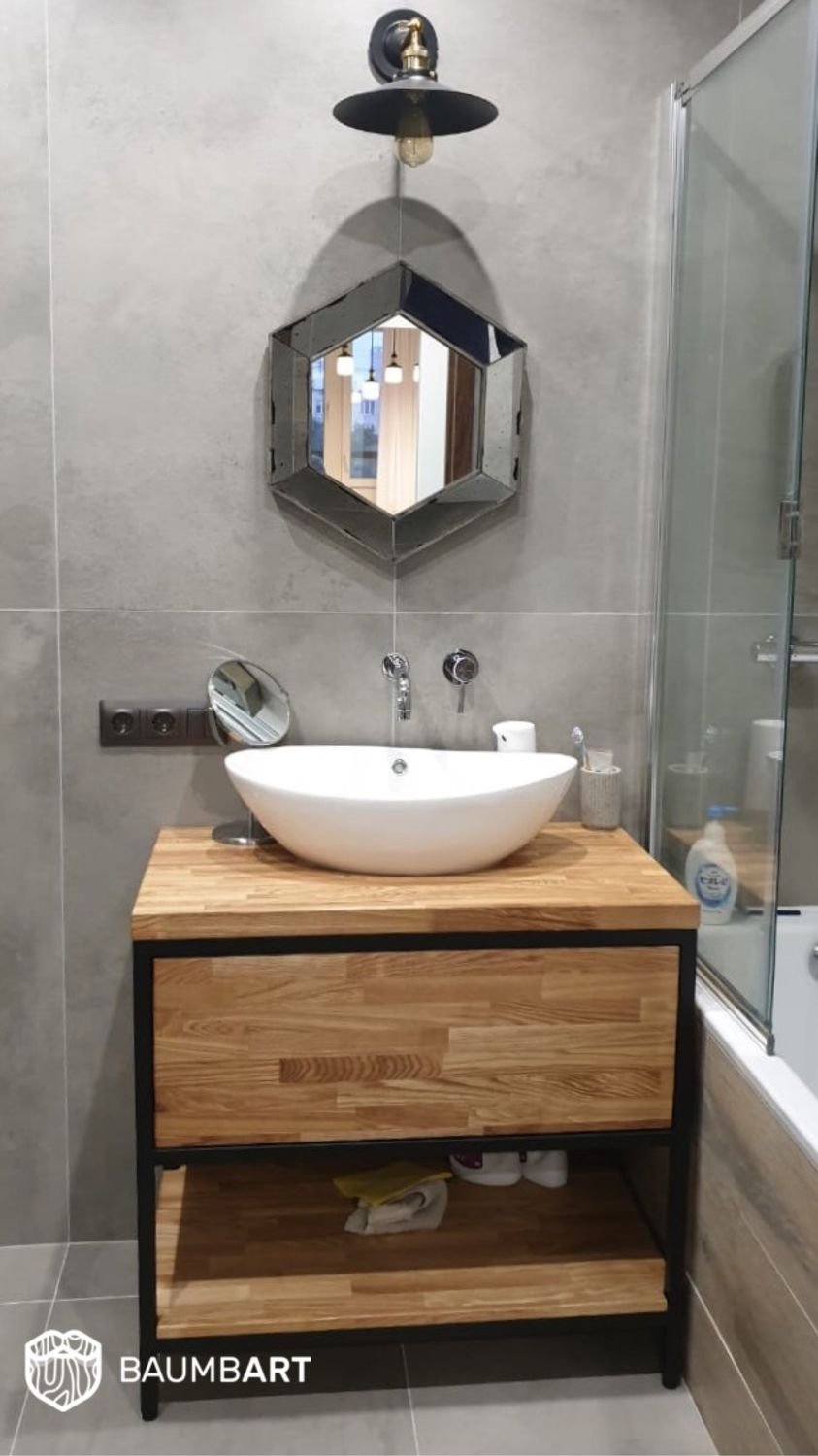 Тумба Loft под умывальник sk401