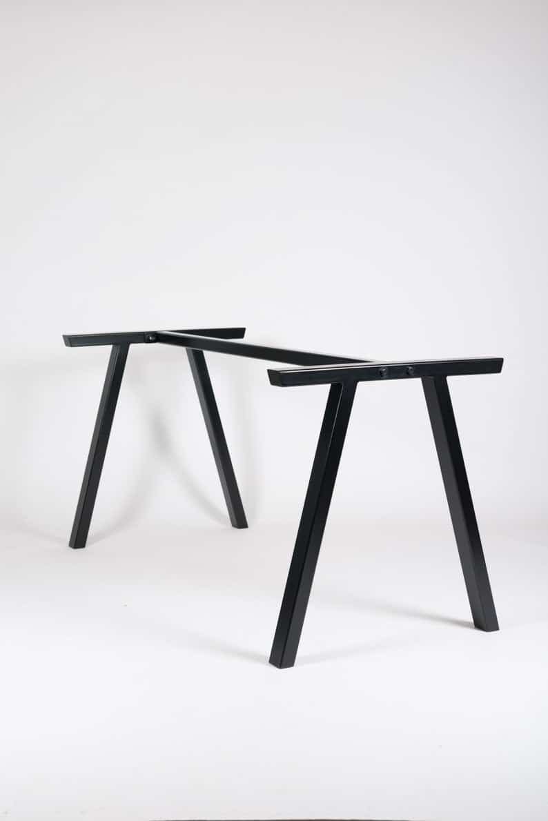 Подстолье в стиле лофт из металла