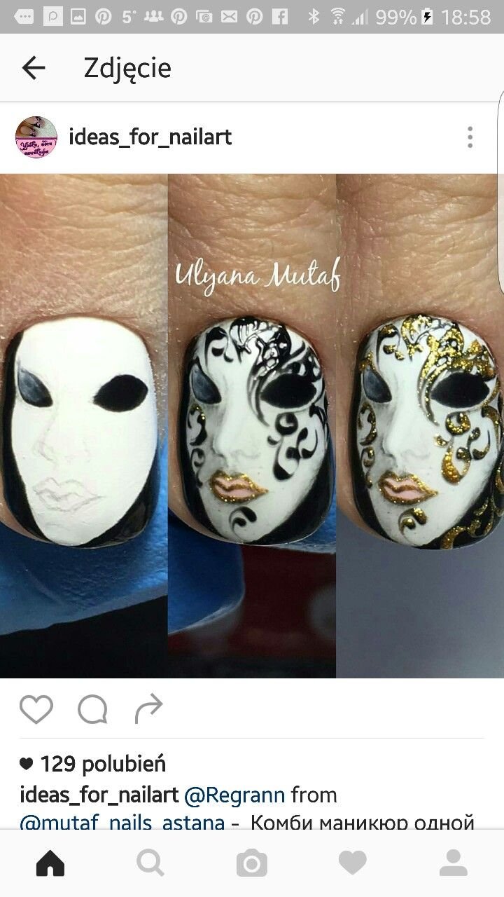 Маска для маникюра