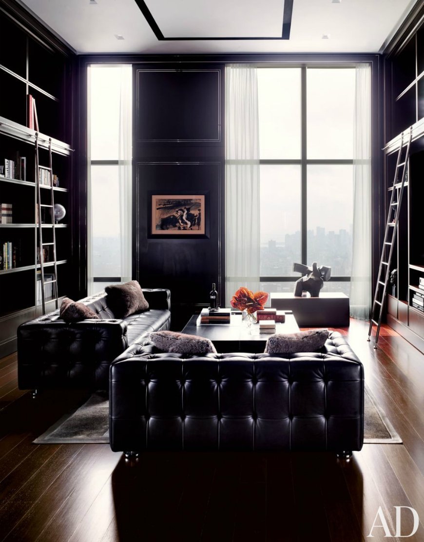 Строгий стиль в интерьере