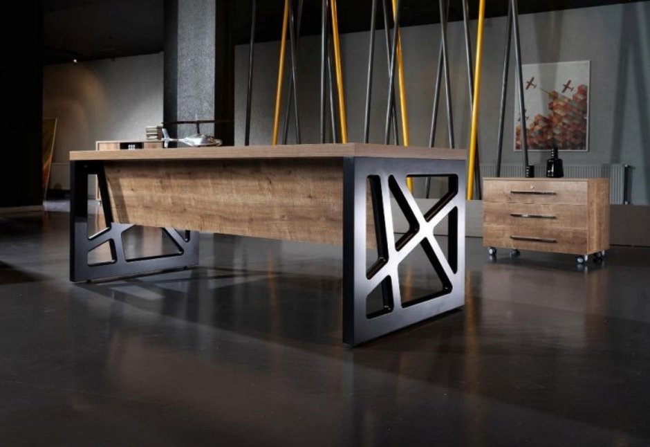 Металлическая мебель в стиле лофт Индастриал