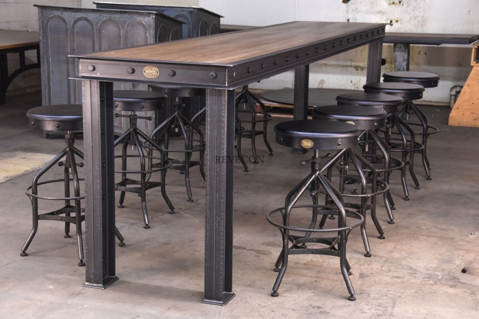 Стол для кафе лофт Индастриал