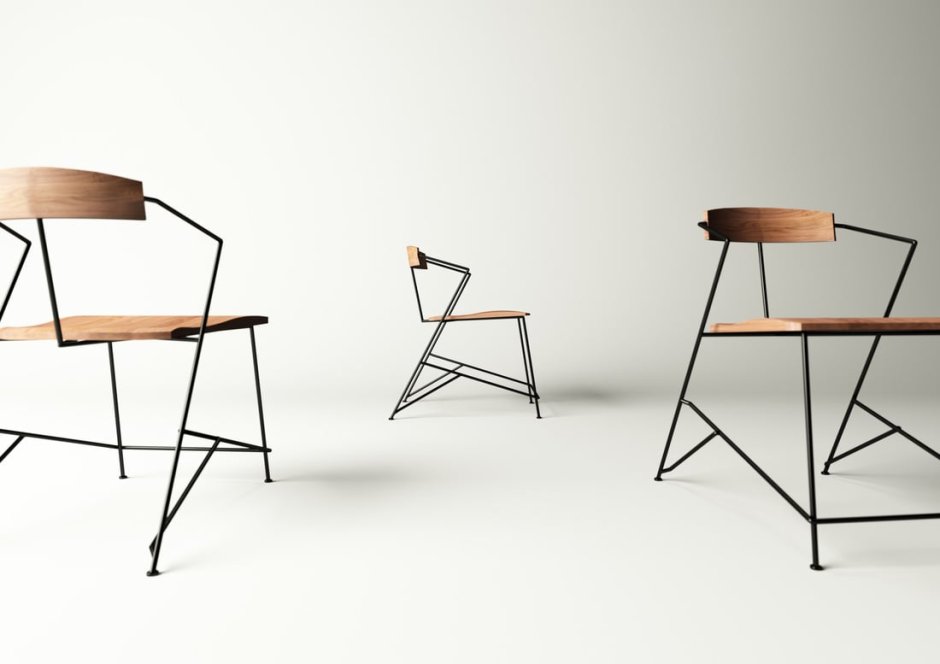 Стулья лофт дизайнера Miki Astori