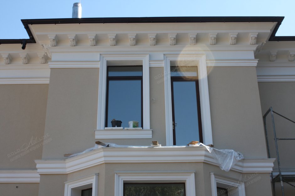 Полимербетон фасадный декор