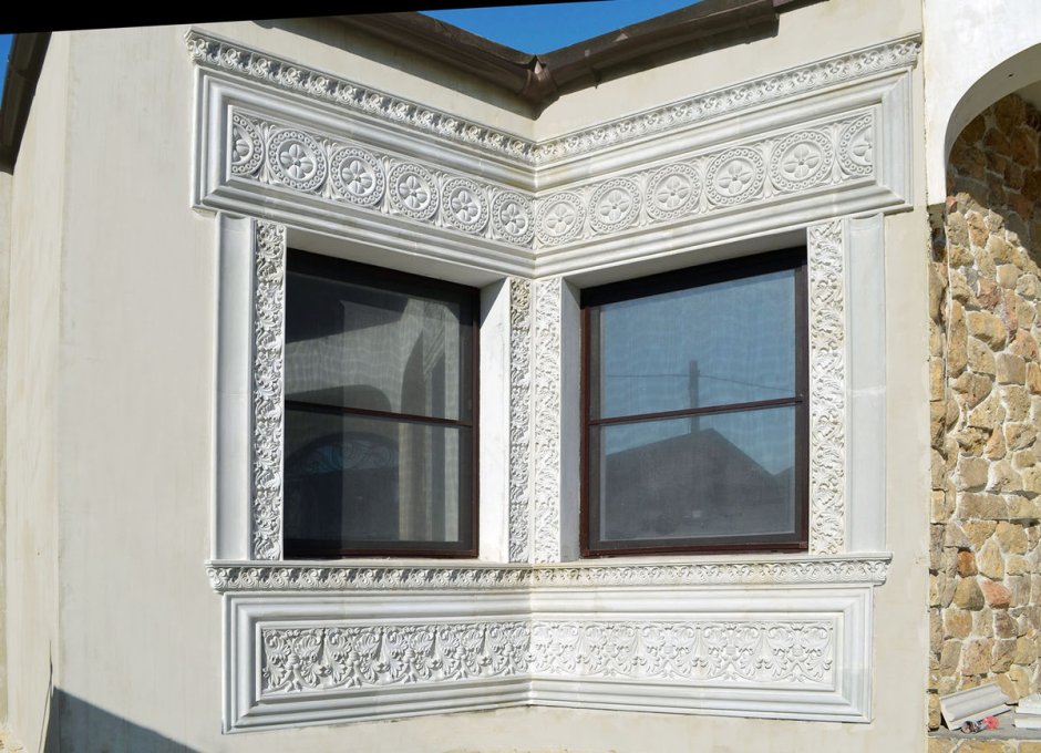 Сандрик из стеклофибробетона