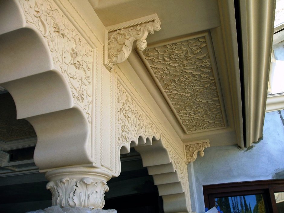 Фасадный декор из СФБ