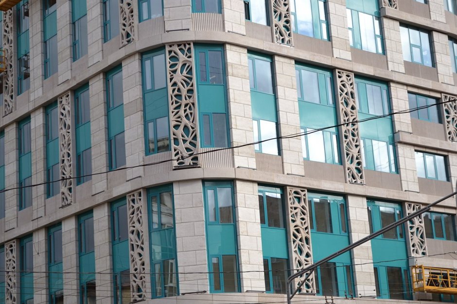 Стеклофибробетон для фасада