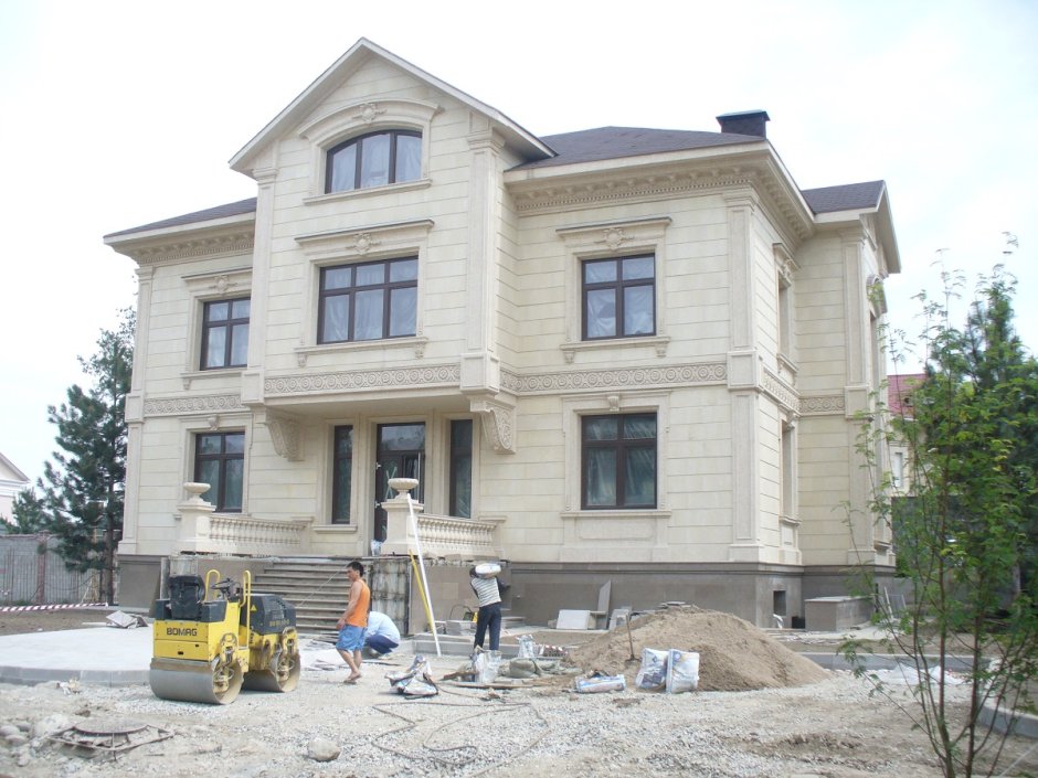 Фасады из фибробетона