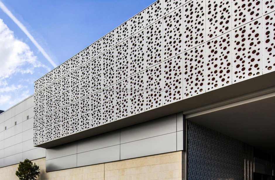 Perforated Metal facade Panel