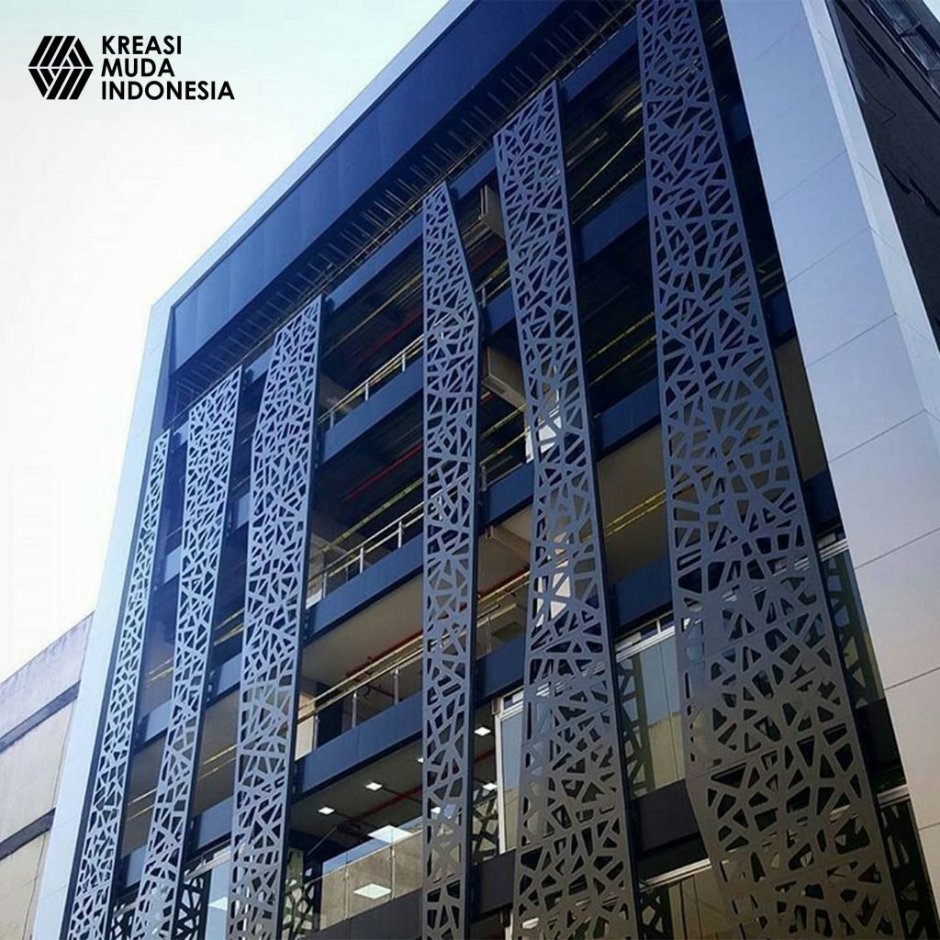 Перфорация на фасаде