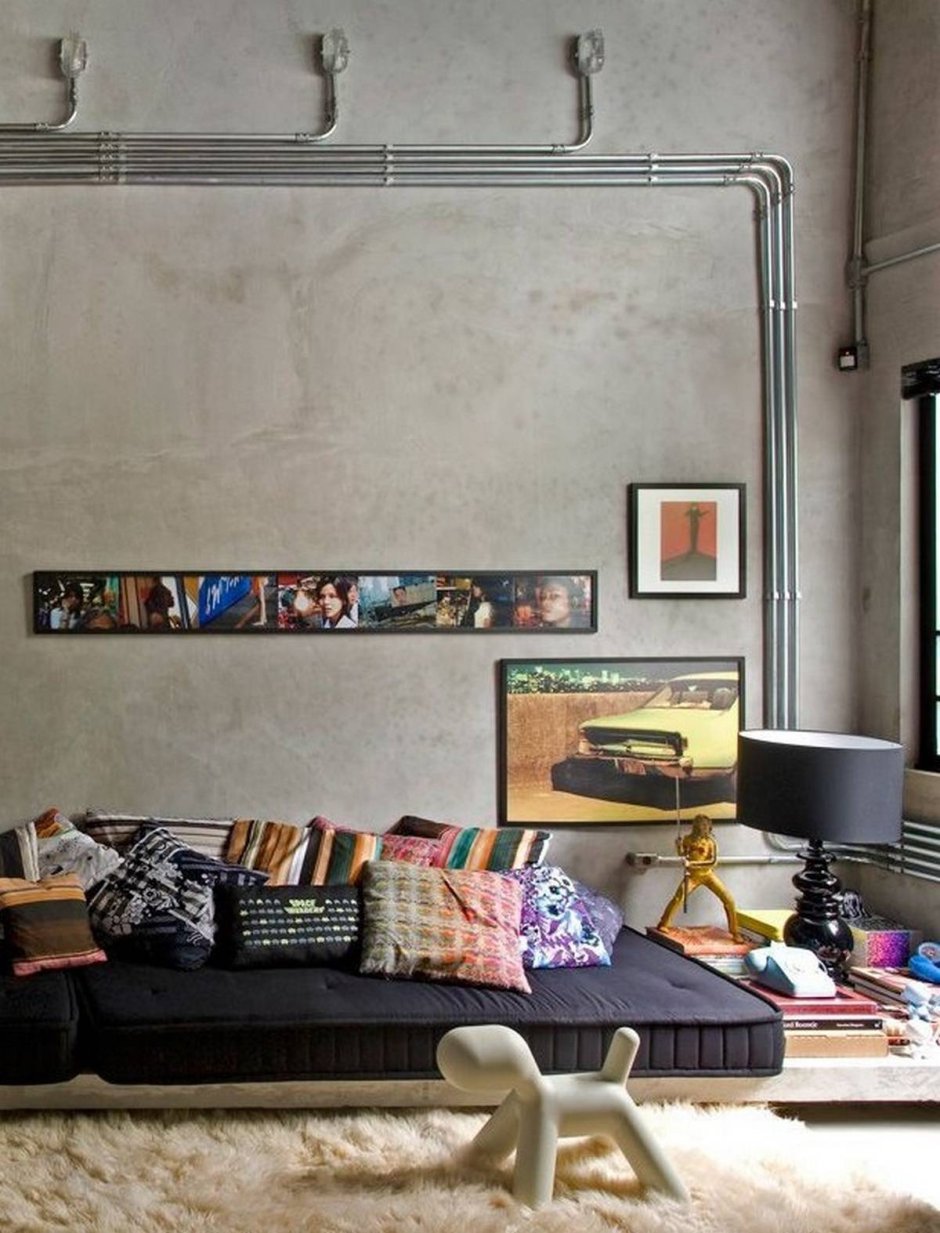 Провода в стиле лофт