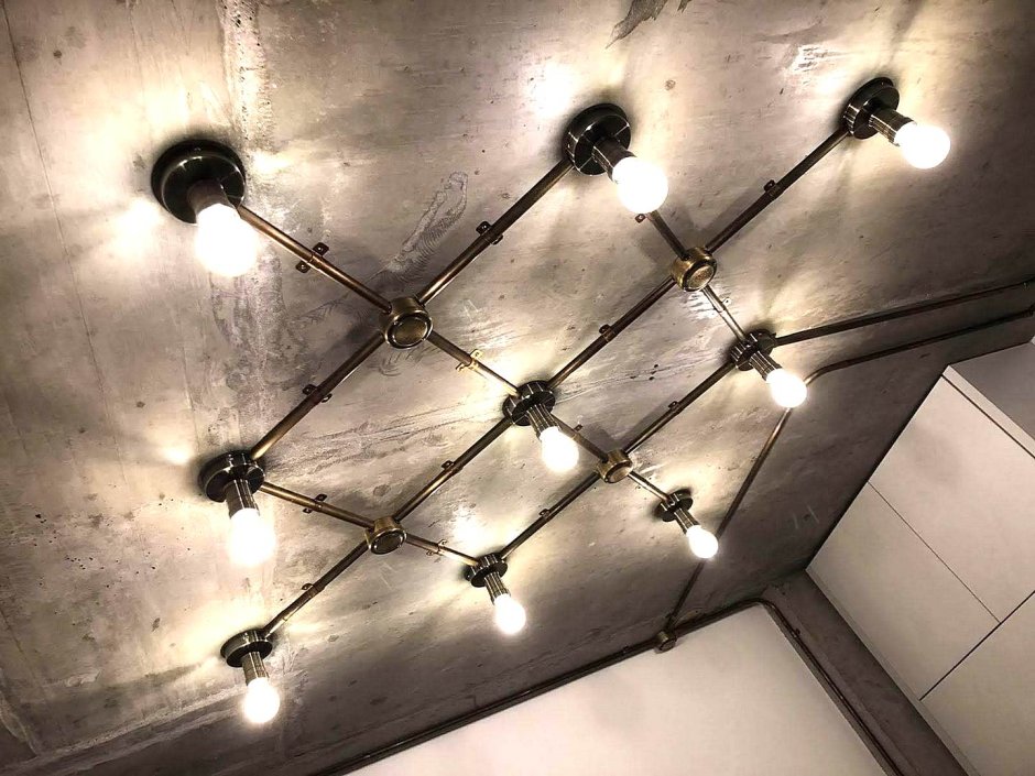 Лофт проводка