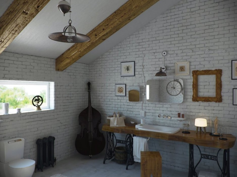 Ретро проводка в интерьере