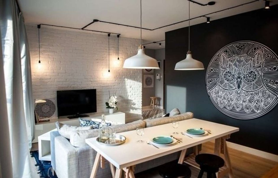 Освещение в скандинавском стиле