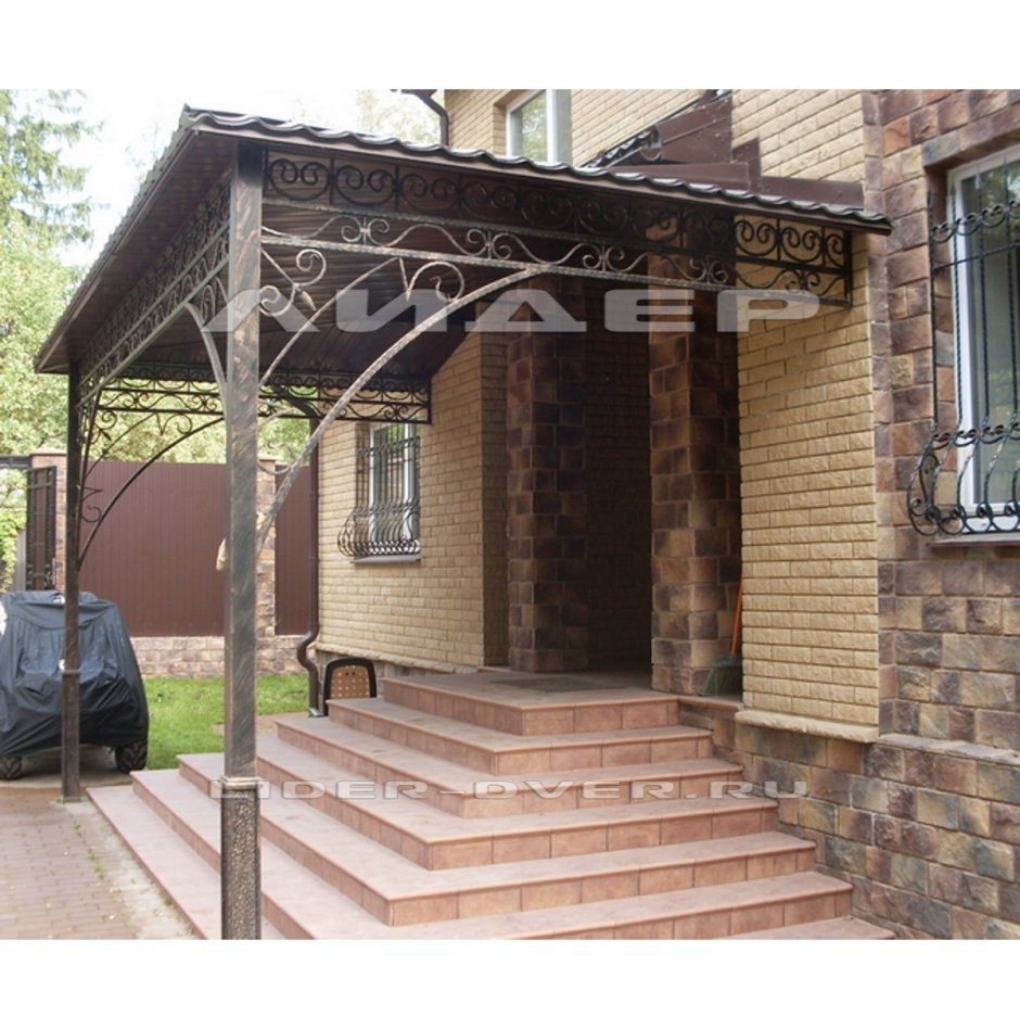 Крыльцо из кирпича