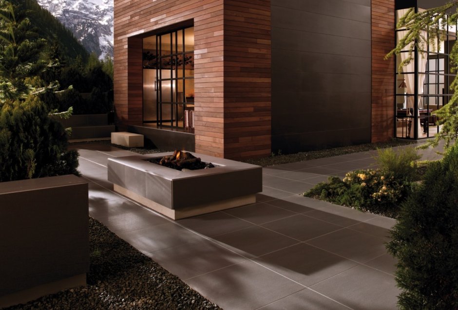 Отделка керамогранитом