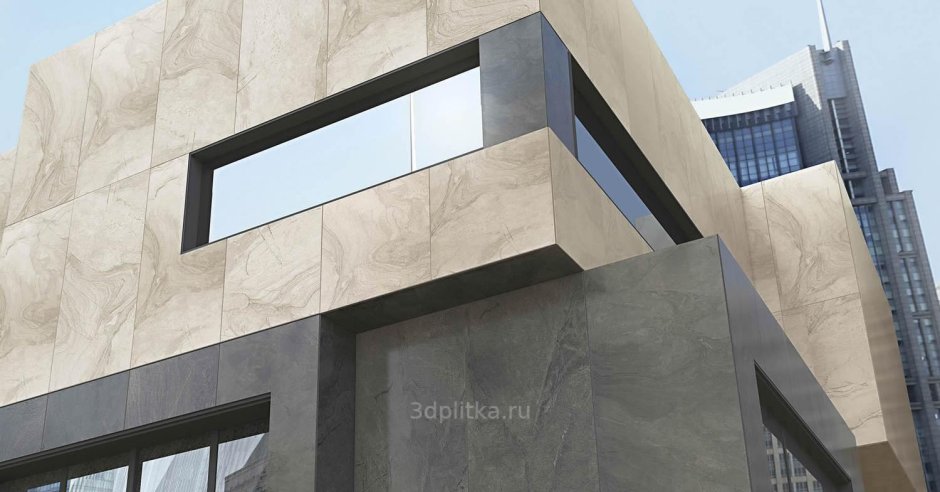 Керамогранит Kutahya Seramik Atlantis Anthracite rectified Лопп