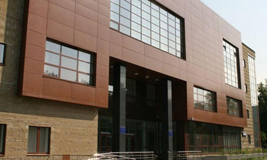 Вентилируемый фасад из керамогранита (в т.ч. каркас)