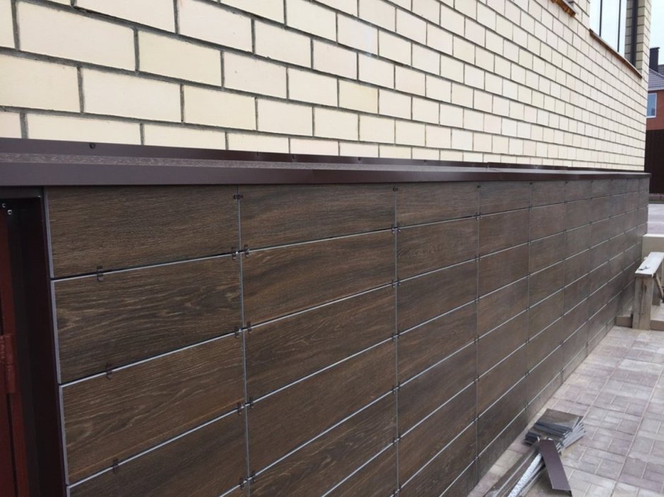 МЕТАЛЛПРОФИЛЬ облицовка цоколя