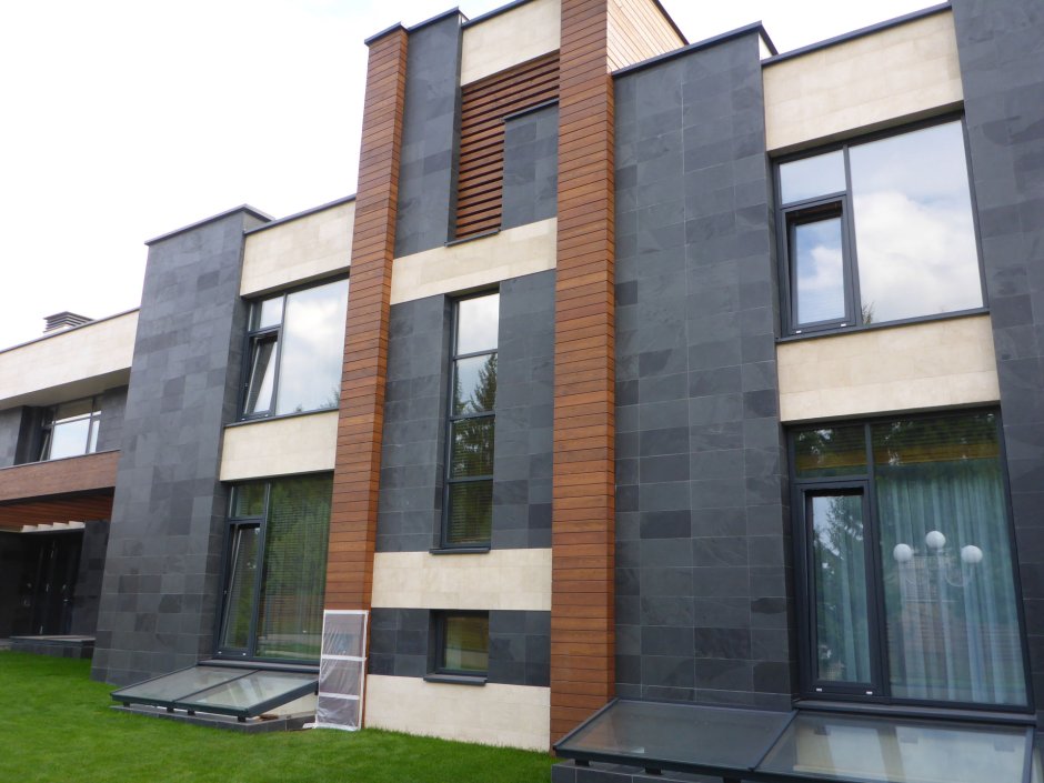 Дом с вентилируемым фасадом